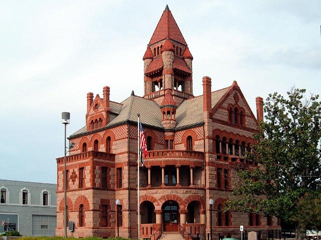09655 Hopkins County Courthouse in Sulphur Springs 
